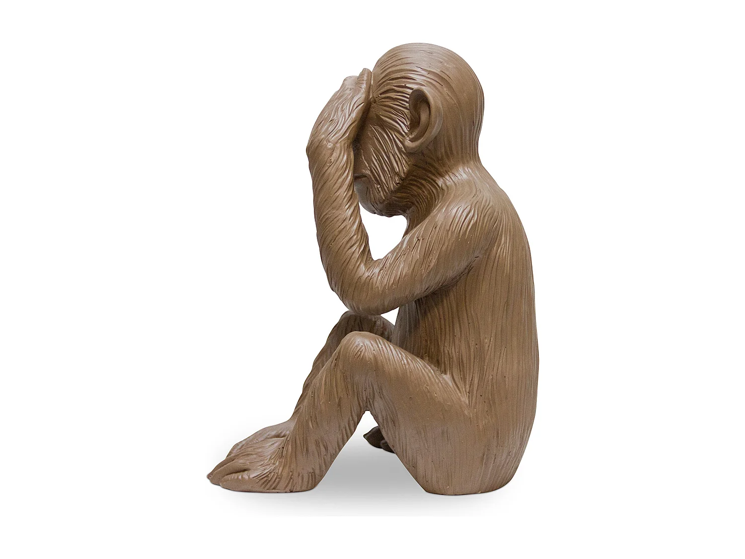 Dekorative Designfigur - Blinder Affe - Sapiens