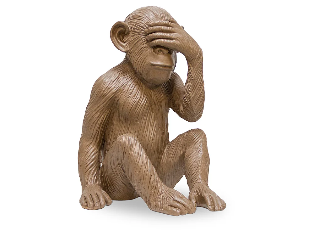 Figura Decorativa de Diseño - Mono Ciego- Sapiens