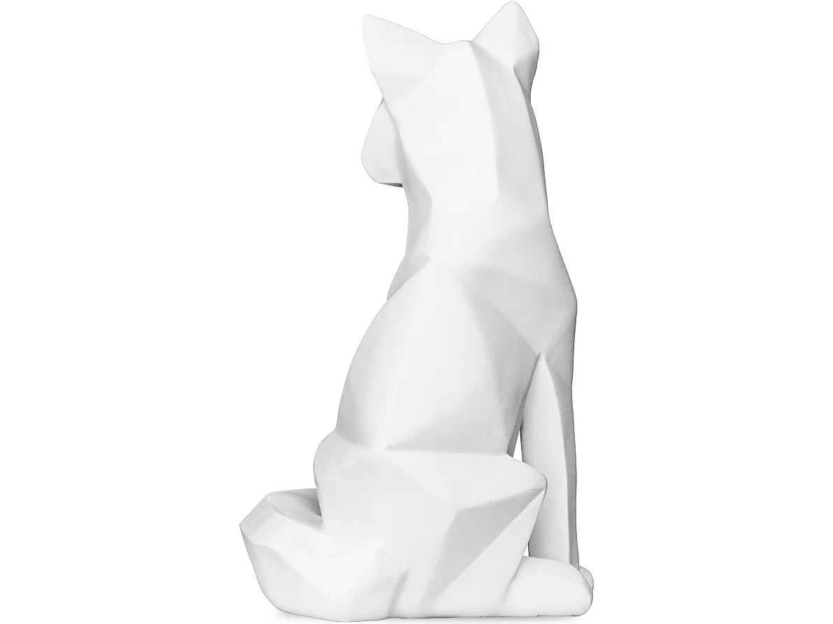 Dekorative Figur Fuchs - Matt Weiß - Foox