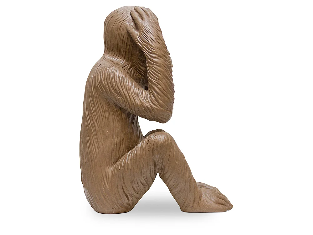 Figura Decorativa de Diseño - Mono Sordo - Sapiens