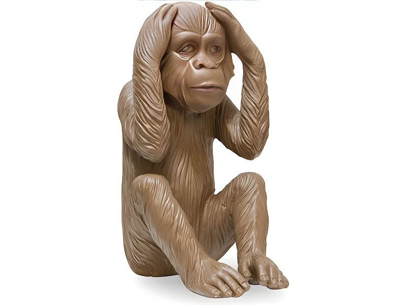 Dekorative Designfigur - Tauber Affe - Sapiens