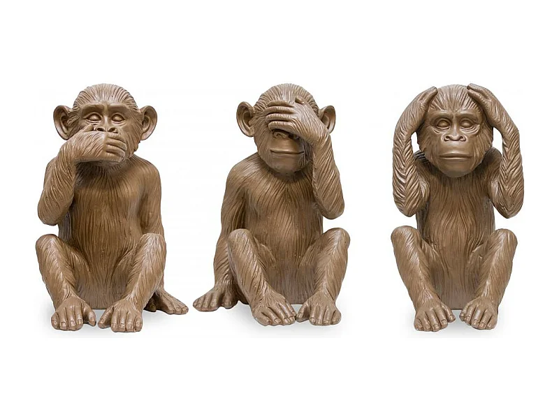 Dekorative Designfiguren - Affen - Sapiens