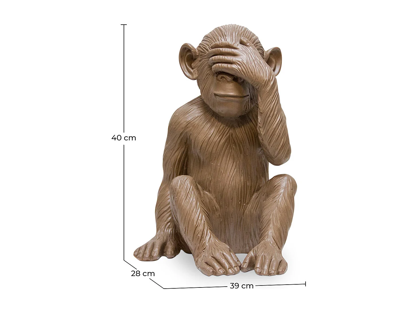 Statuette Decorative - Scimmie - Sapiens