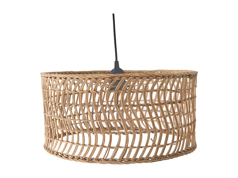 Rattan-Deckenlampe - Boho-Bali-Design-Pendelleuchte - Beri