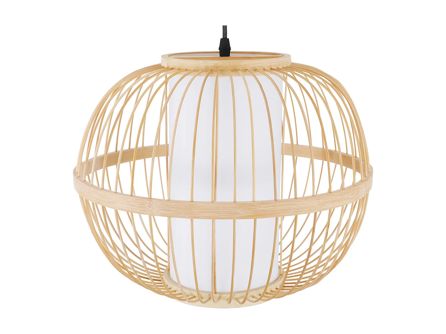 Bambus-Deckenlampe - Pendelleuchte im Boho-Bali-Design - Kaula