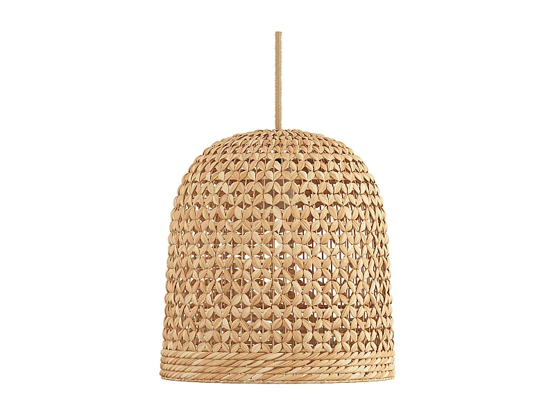 Rattan-Deckenlampe - Boho Bali Design Pendelleuchte - 30cm- Rava