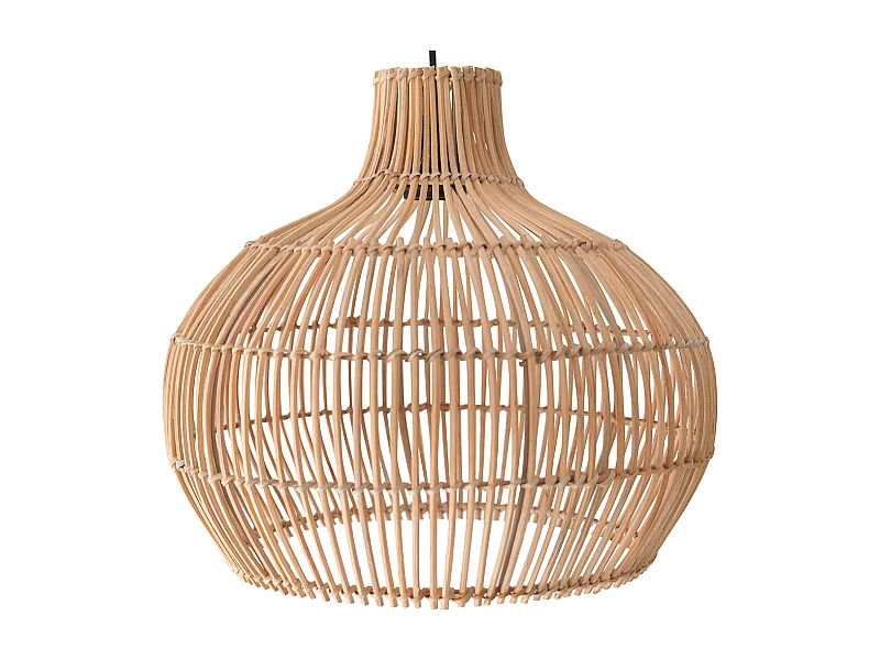Lampe de plafond en rotin - Lampe suspendue au stile Boho Bali - Elan Naturel