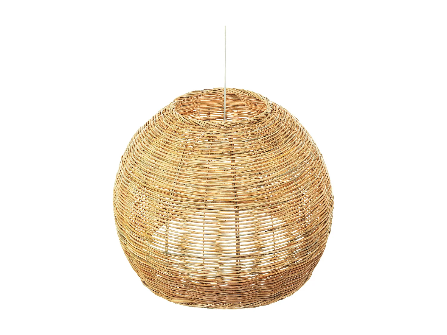 Lámpara de Techo de Ratán -Lámpara Colgante Diseño Boho Bali - Paon