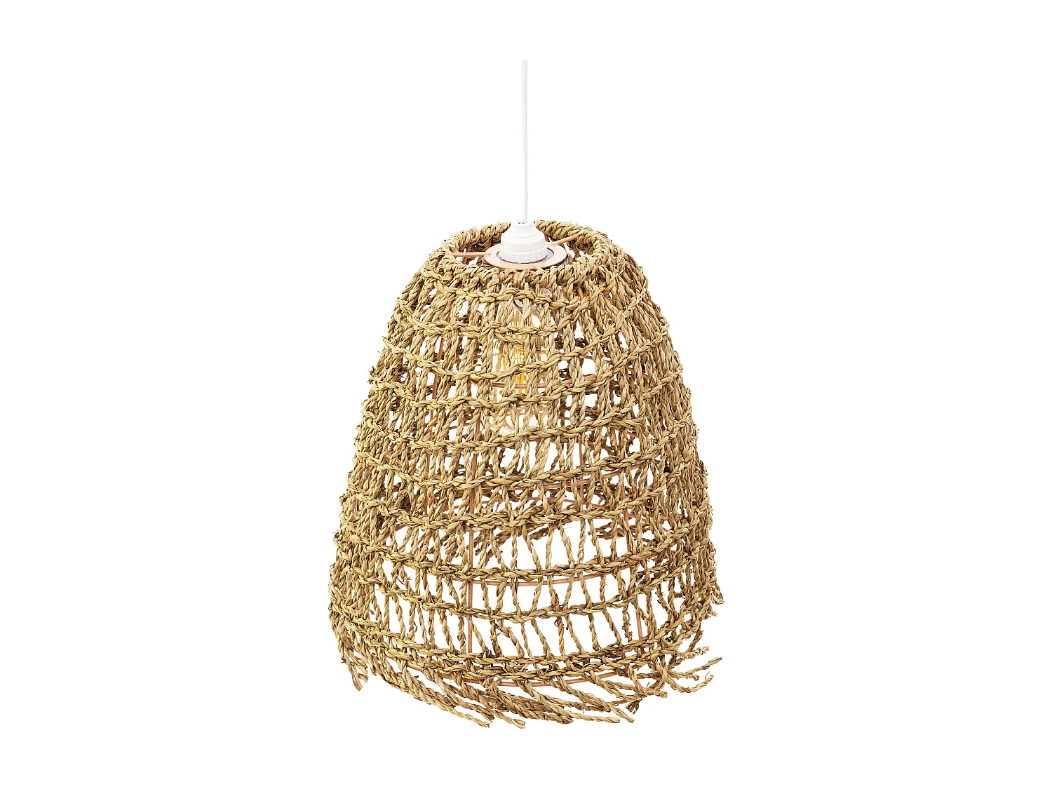 Lámpara de Techo de Ratán - Lámpara Colgante Diseño Boho Bali - Linei