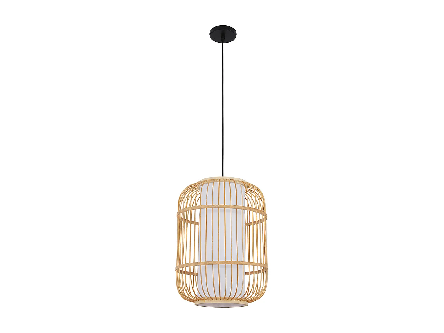 Bambus-Deckenlampe - Boho-Bali-Design-Pendelleuchte - Mane