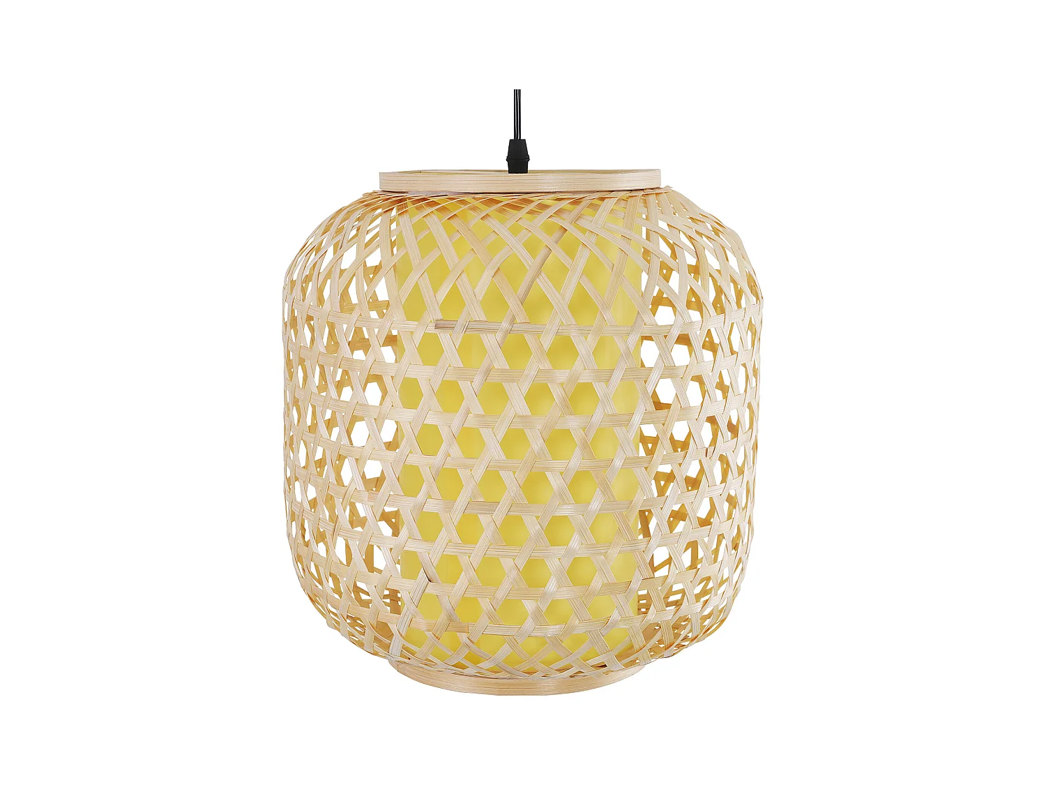 Lampada da soffitto in bambù - Lampada a sospensione in stile Boho Bali - Ubon