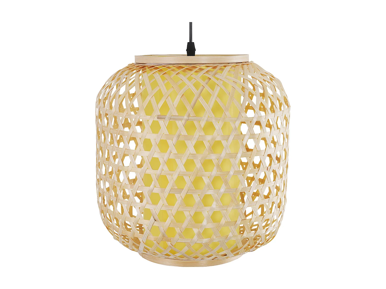 Lámpara de Techo de Bambú - Lámpara  Colgante Estilo Boho Bali - Ubon