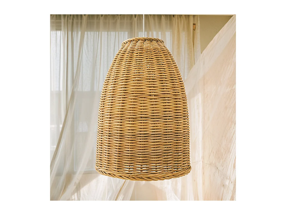Lámpara de Techo de Ratán - Lámpara Colgante Diseño Boho Bali - Lie