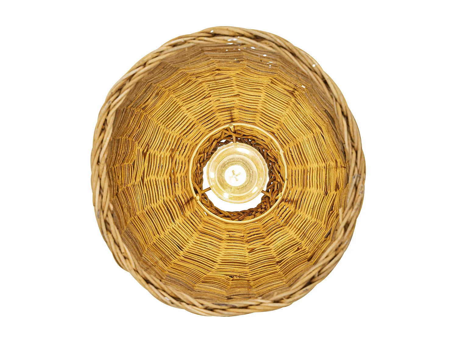 Lámpara de Techo de Ratán - Lámpara Colgante Diseño Boho Bali - Lie