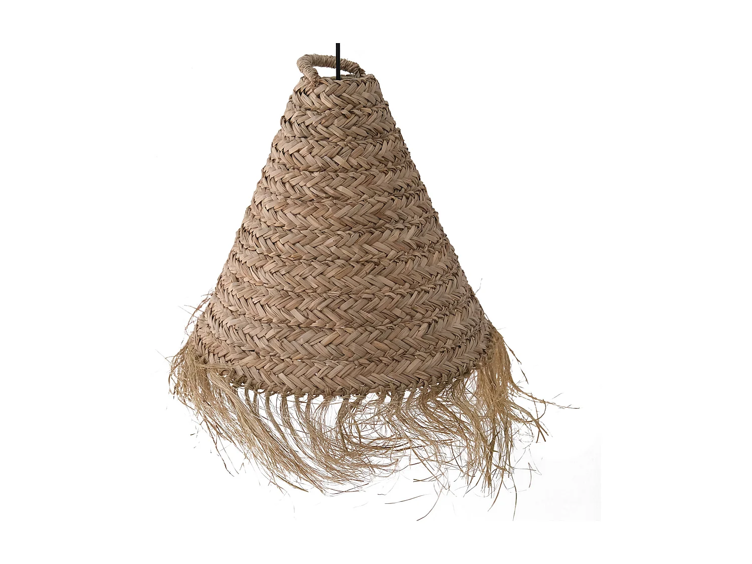 Lámpara de Techo de Esparto - Lámpara Colgante Diseño Boho Bali - Pitse