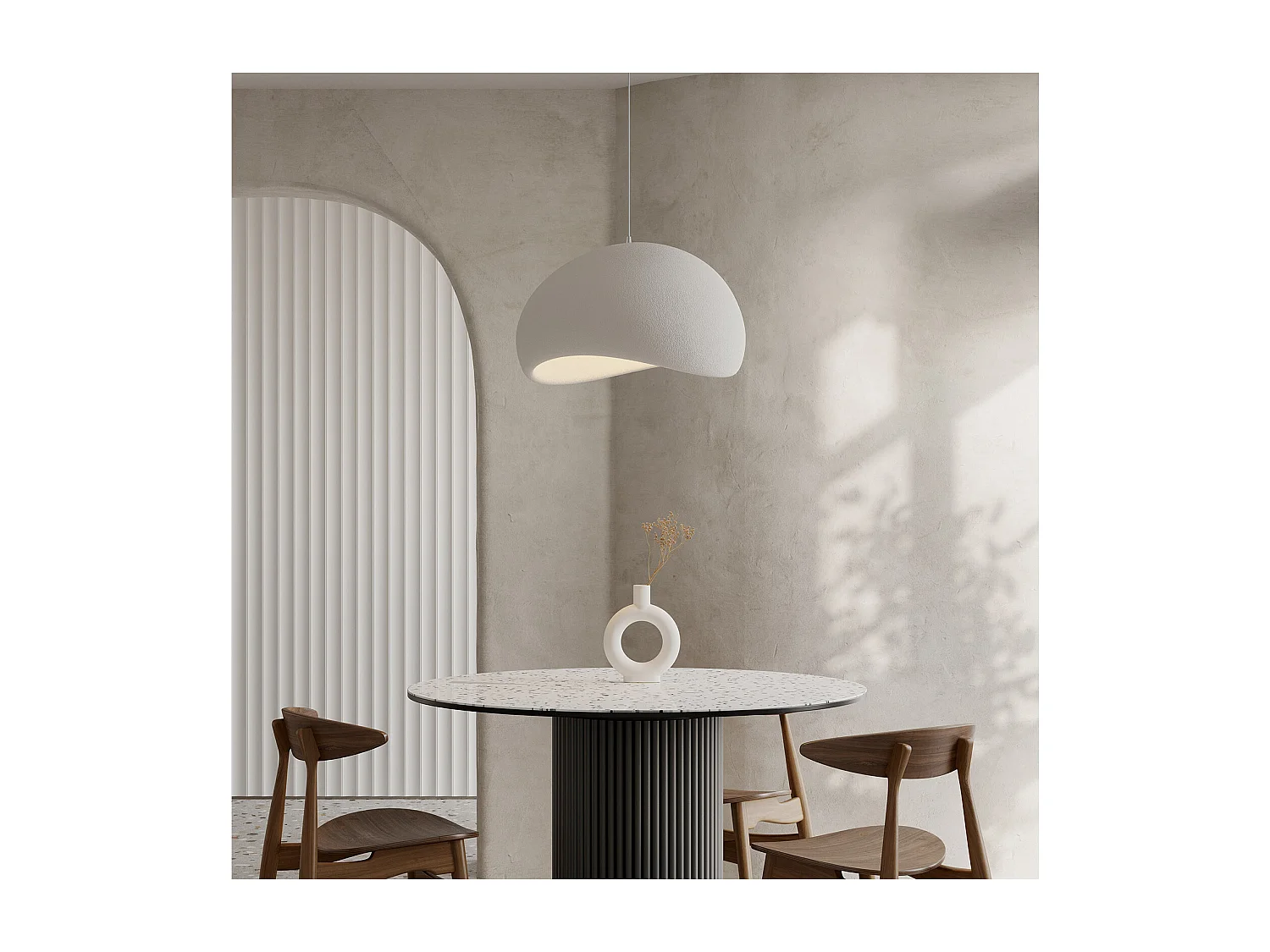 Lámpara Colgante de Resina - 50CM - Astra