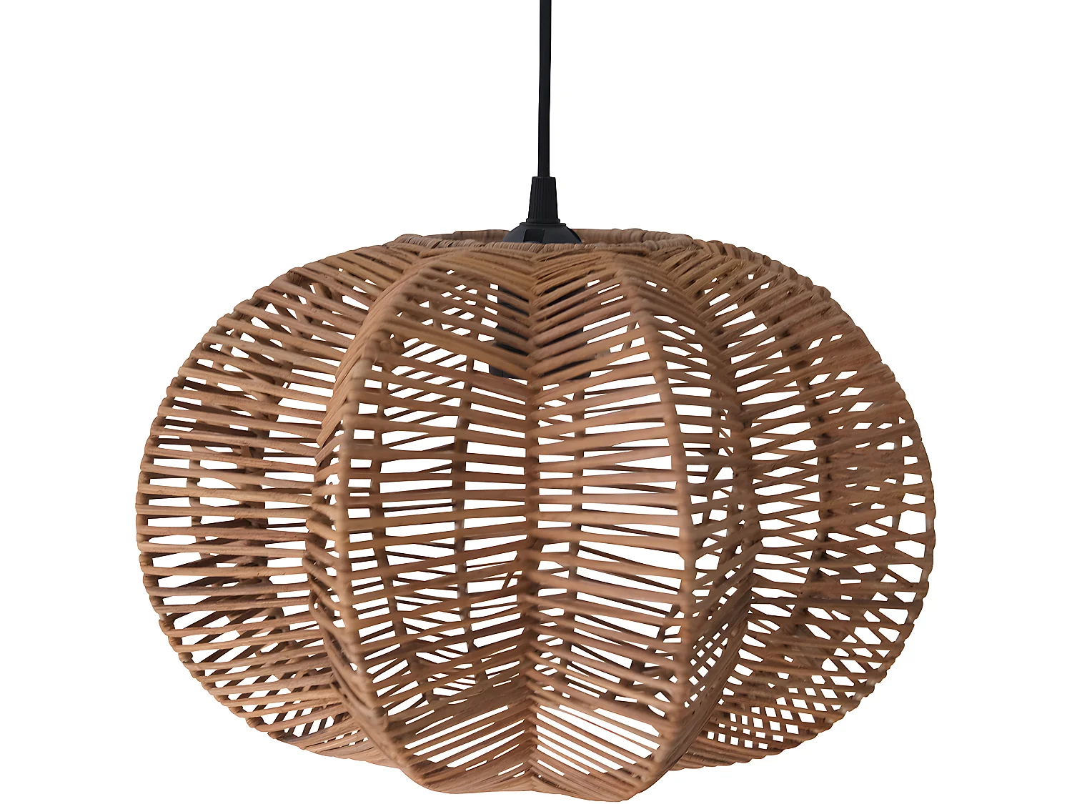 Lámpara  de Techo de Ratán - Lámpara Colgante Diseño Boho Bali - Pya