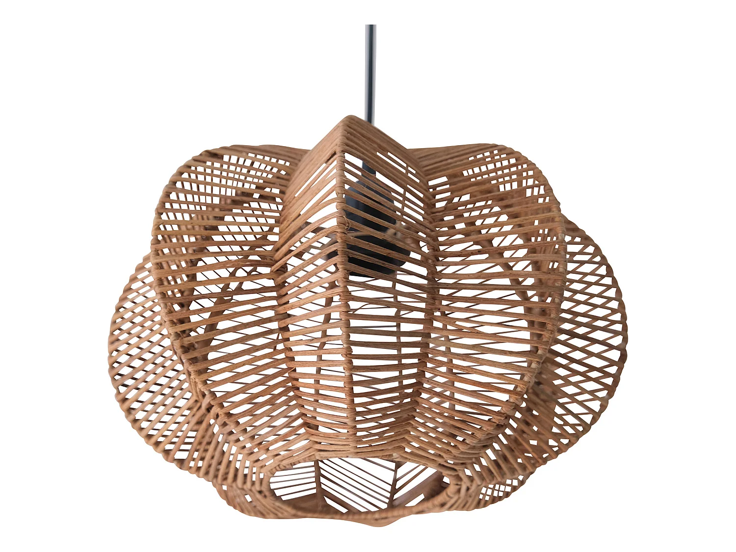 Lámpara  de Techo de Ratán - Lámpara Colgante Diseño Boho Bali - Pya