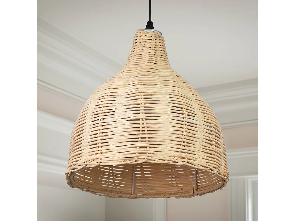 Bambus-Deckenlampe - Pendelleuchte im Boho-Bali-Design - Baro