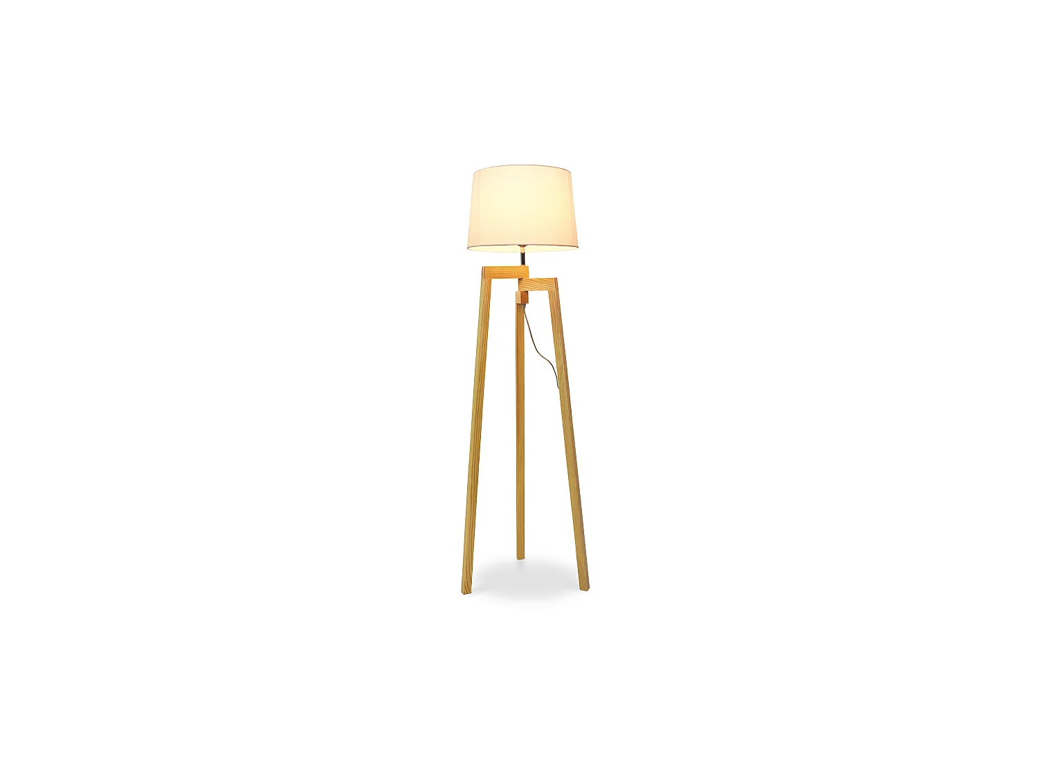 Dreibein Stehlampe - Wohnzimmerlampe im skandinavischen Design - Lon