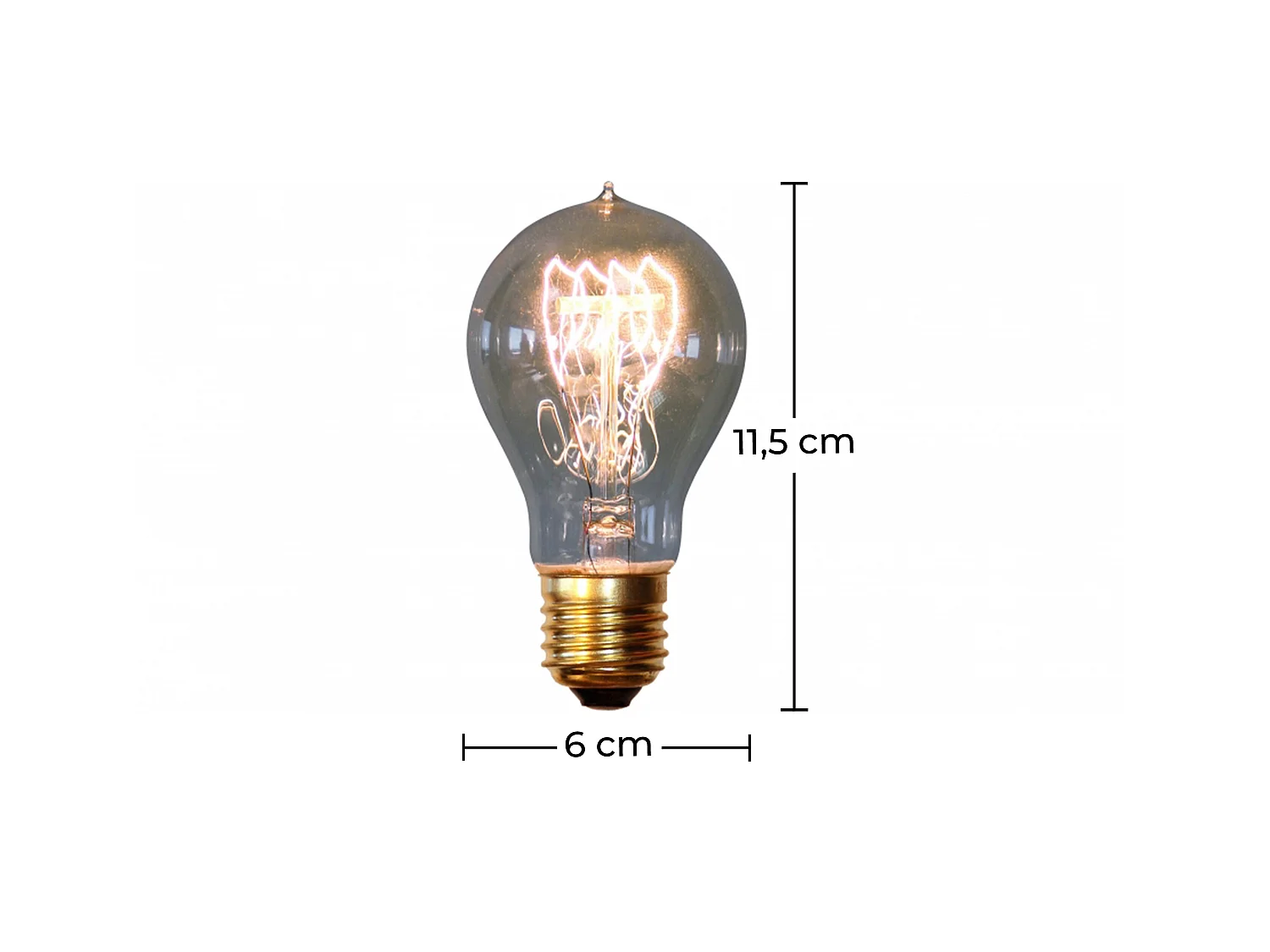 Ampoule Edison Vintage - Guad Transparent