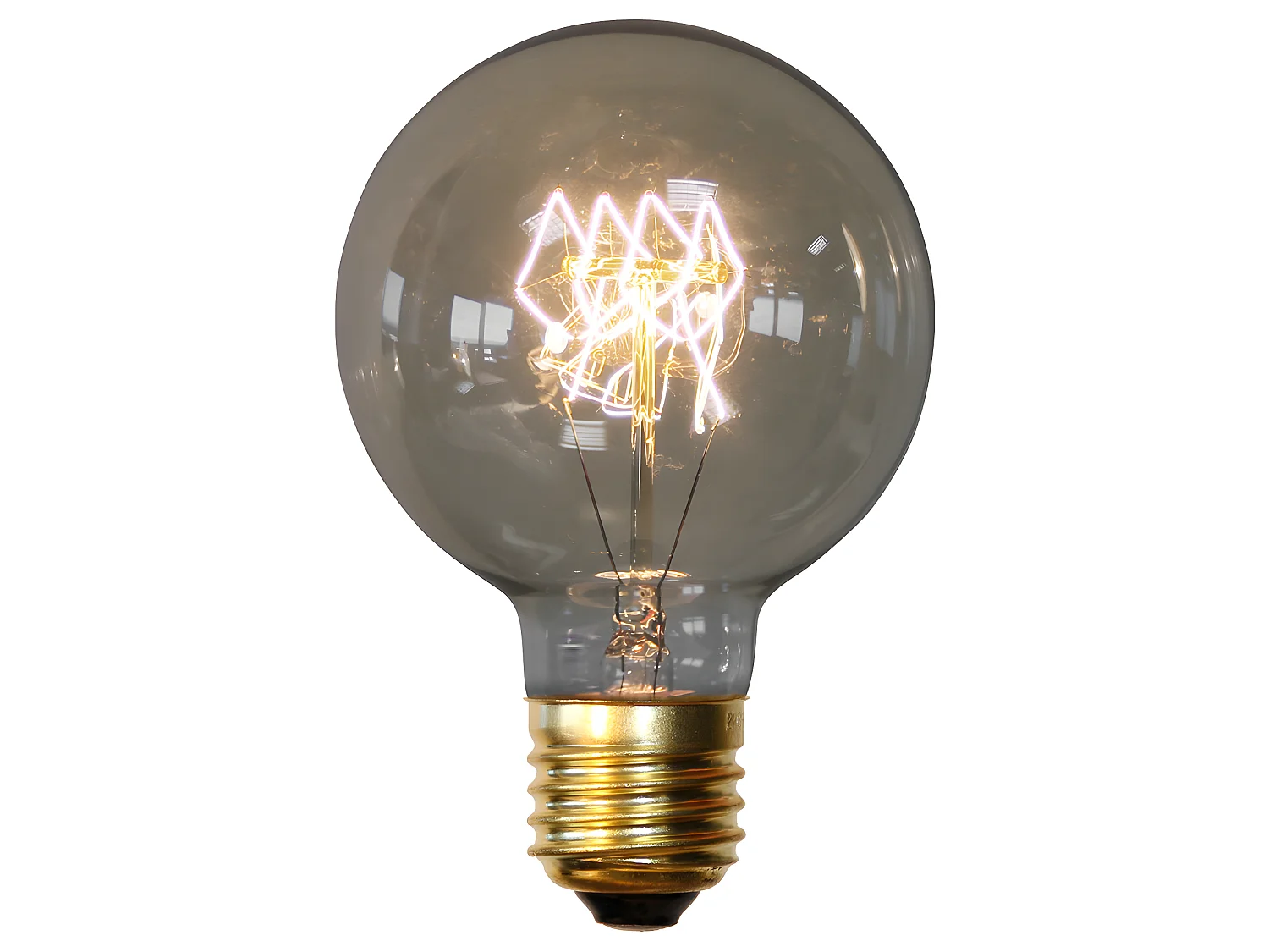 Ampoule Edison Vintage - Globe Transparent