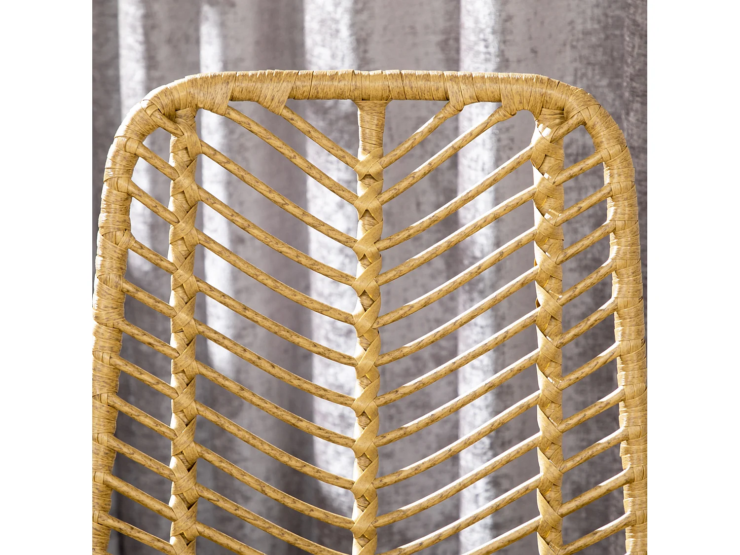 Taburetes de cocina madera natural 42.5x52x102 cm HOMCOM