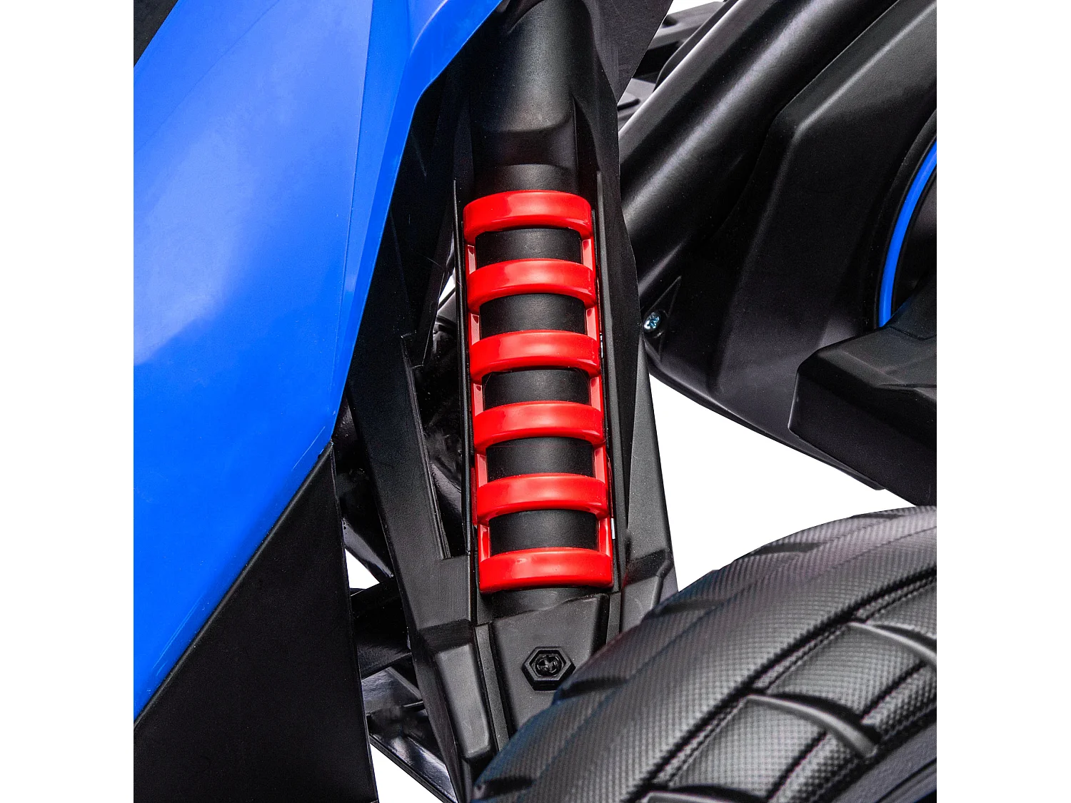 Kart eléctrico infantil azul 100x58x58.5 cm HOMCOM