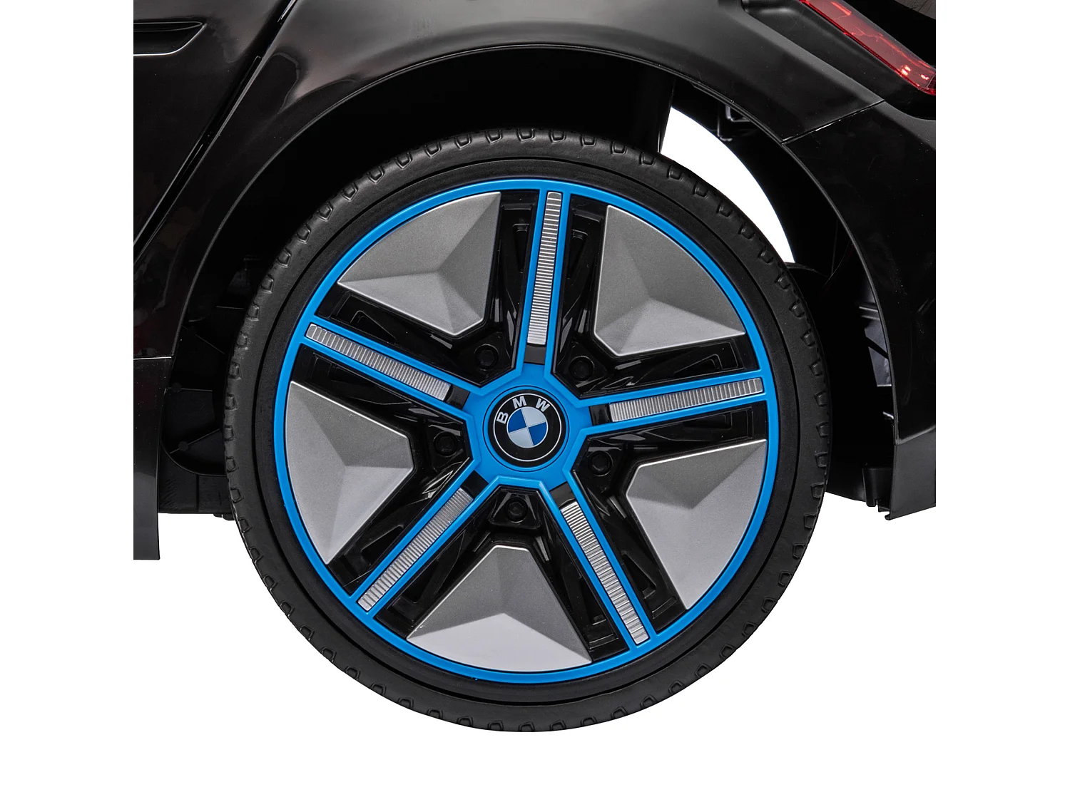 Coche eléctrico infantil negro 115x67x45 cm HOMCOM