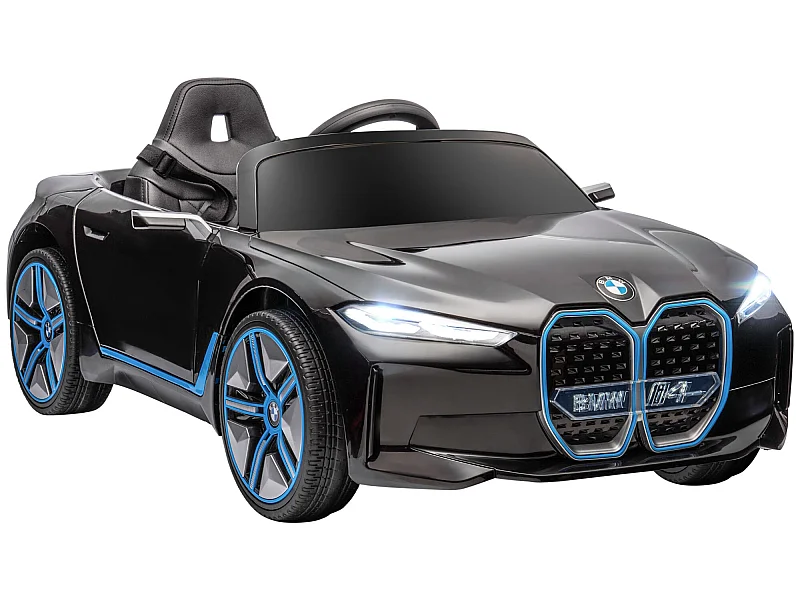 Coche eléctrico infantil negro 115x67x45 cm HOMCOM