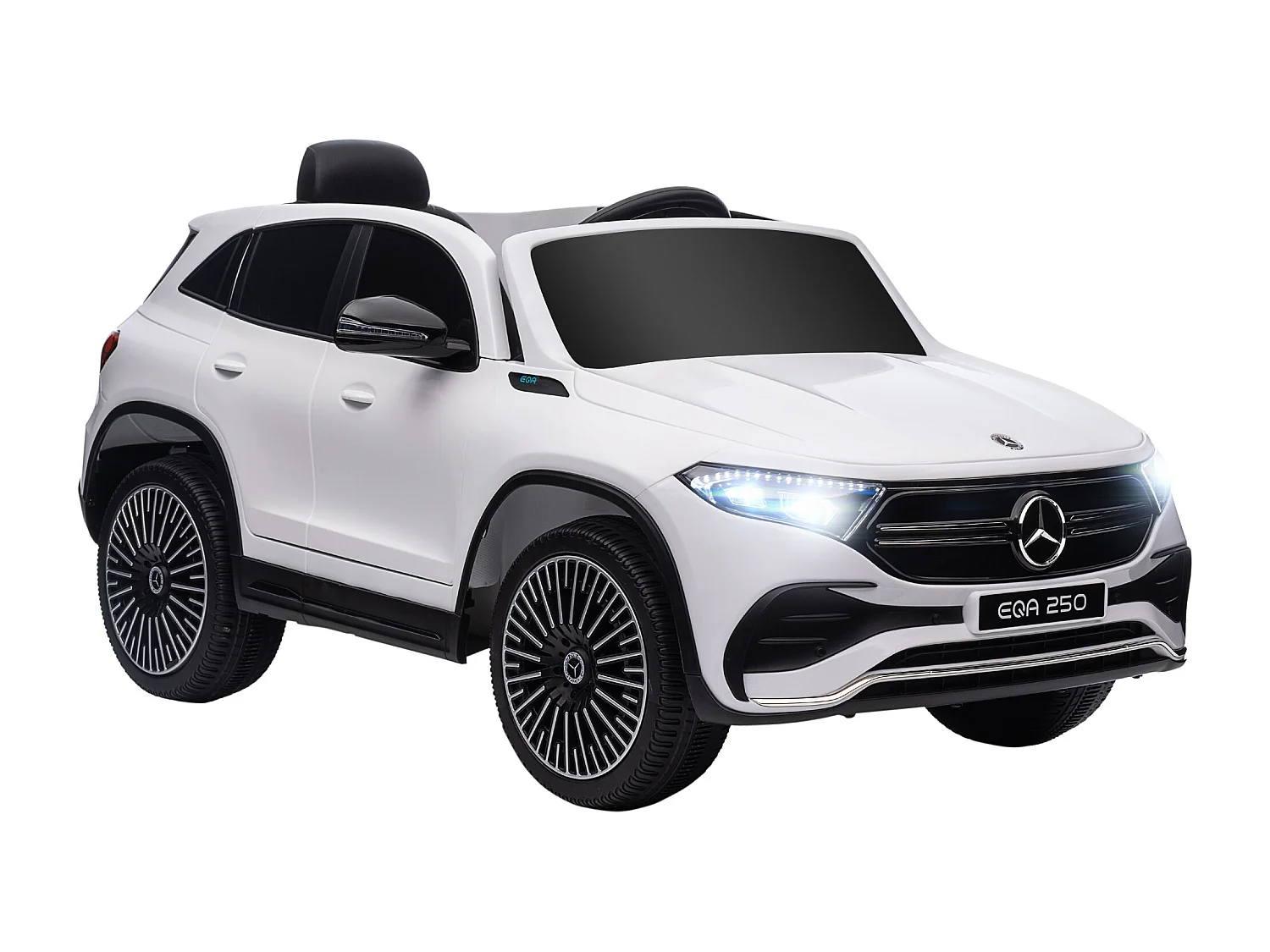 Coche eléctrico blanco 111.5x69x52.5 cm HOMCOM