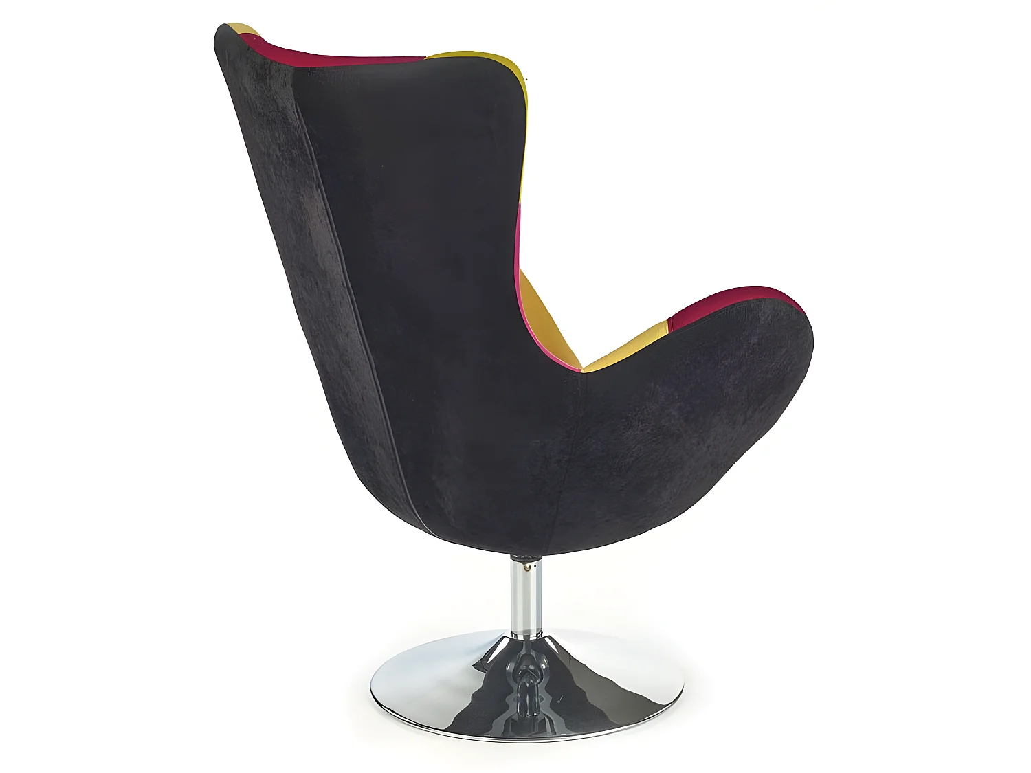 Poltrona uovo patchwork multicolore