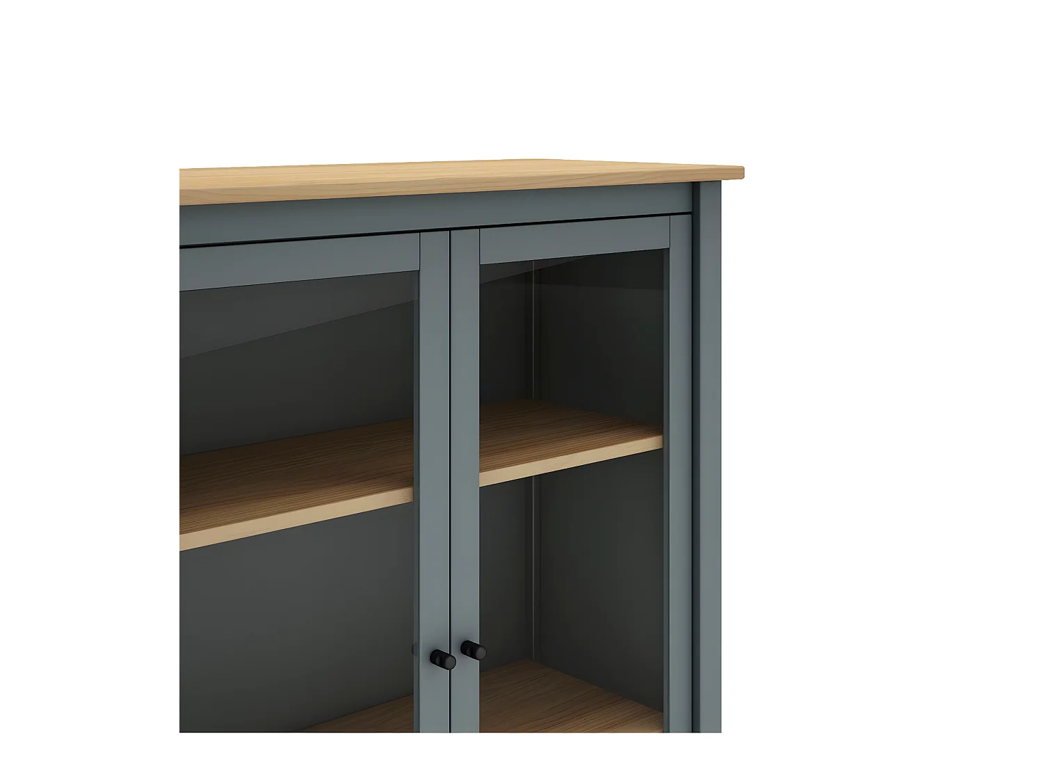 Vitrine 2 Portes L90 x H110 cm - Misti