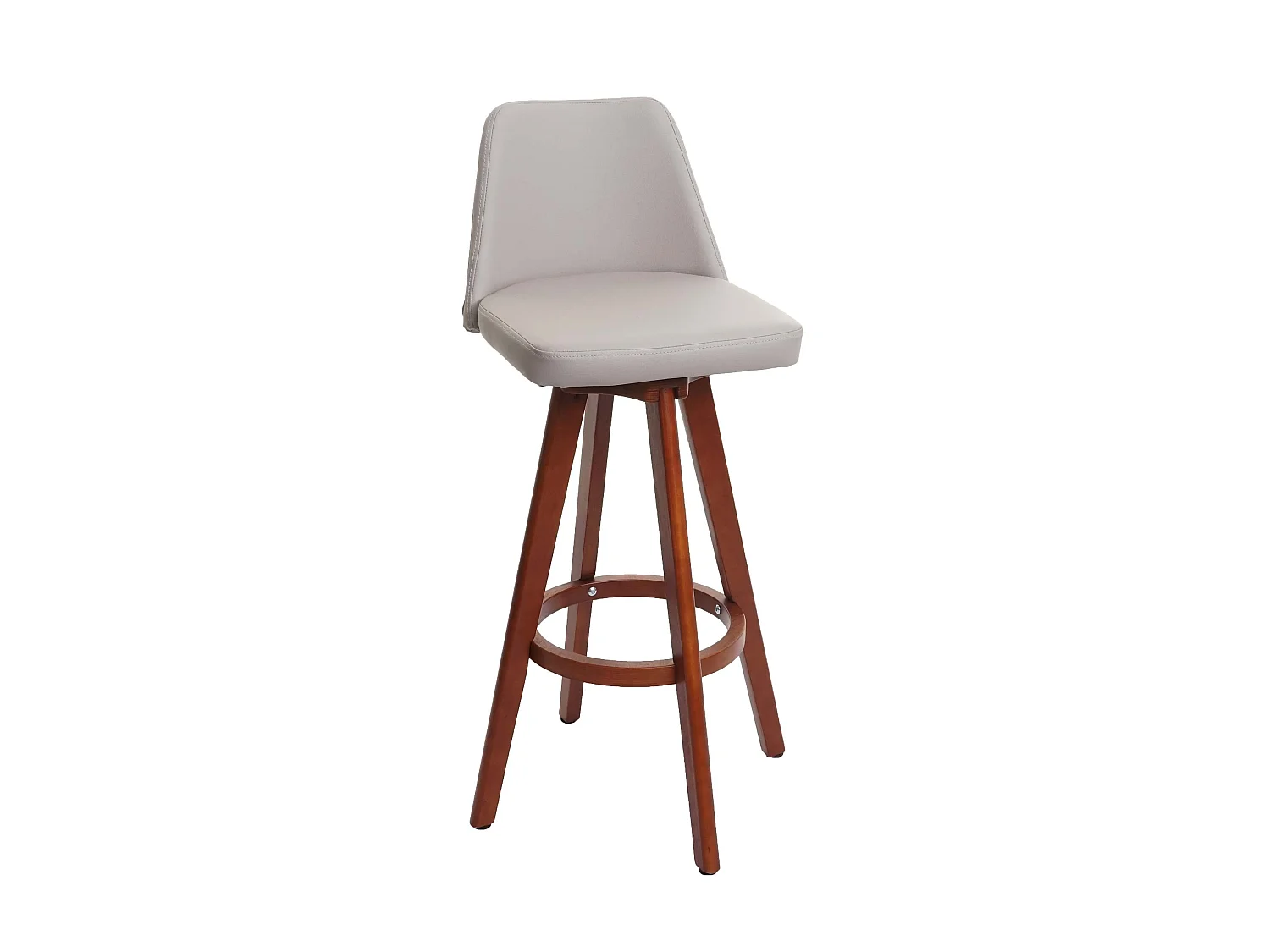 Tabouret de bar chaise bois marron 50 x 50 x 96 cm 04_0005279
