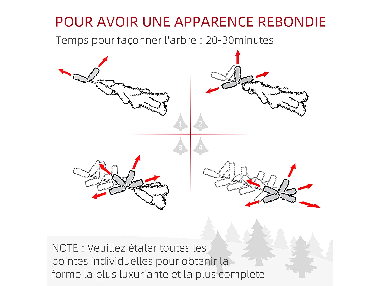 Sapin de Noël artificiel Ø 87 x 180H cm - 450 branches épines imitation Nordmann grand réalisme - 28 pommes de pin - métal PVC vert
