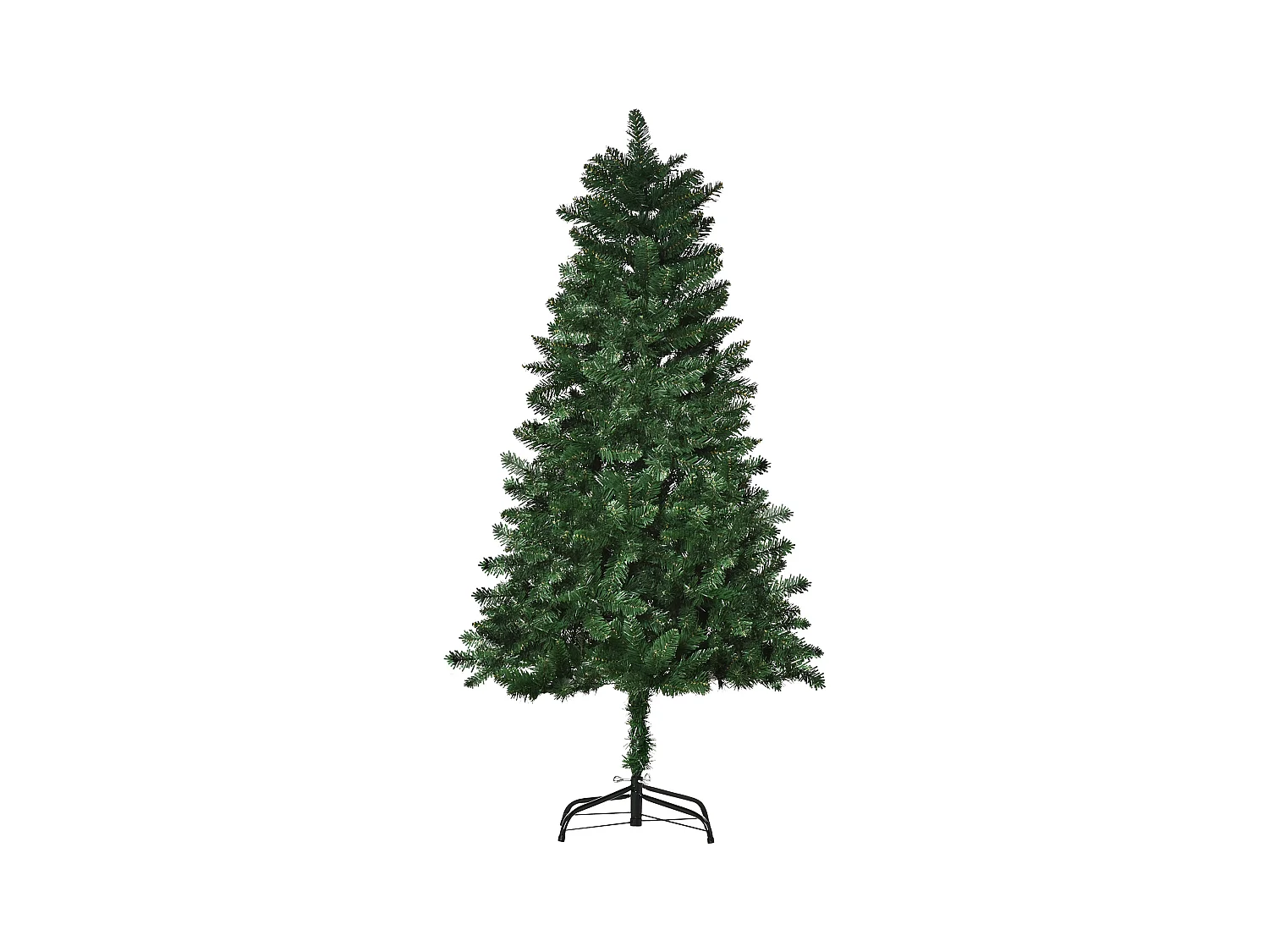 Sapin de Noël artificiel nombreuses branches épines imitation Nordmann grand réalisme vert