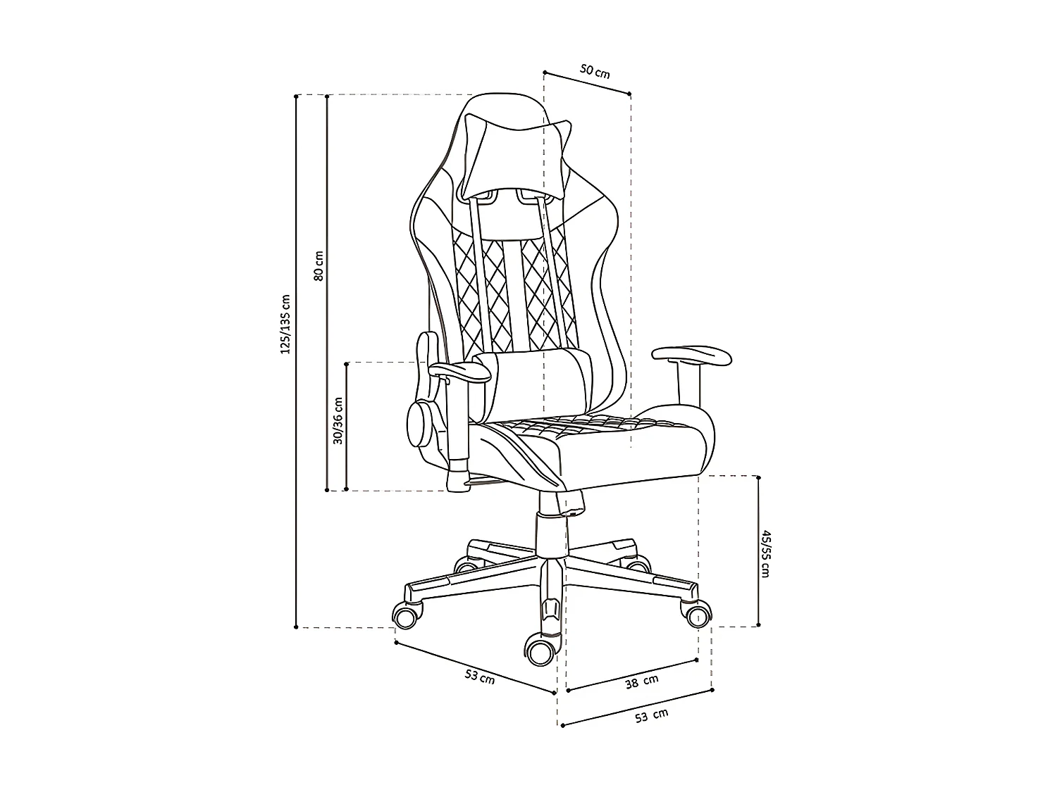 Chaise gaming ORION Rouge et noir avec LED rgb, idéal pour des parties de jeu qui dur!