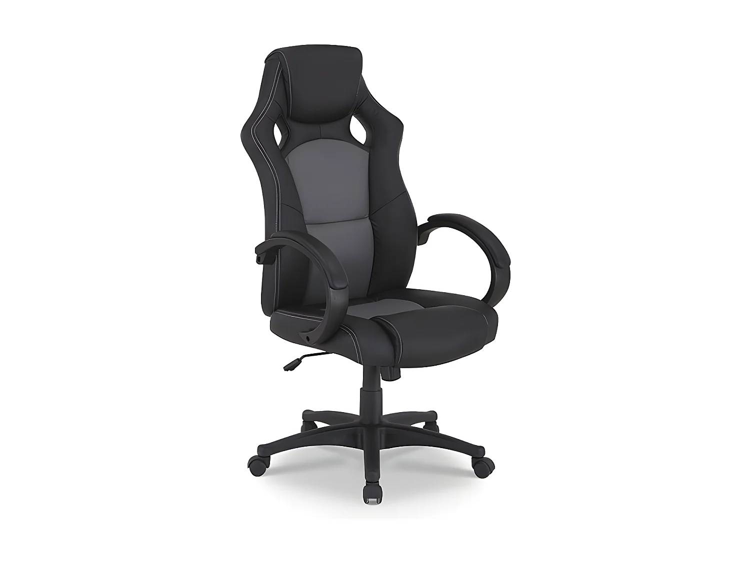 Chaise gaming JOSH Noir, idéal pour des parties de jeu qui dur!