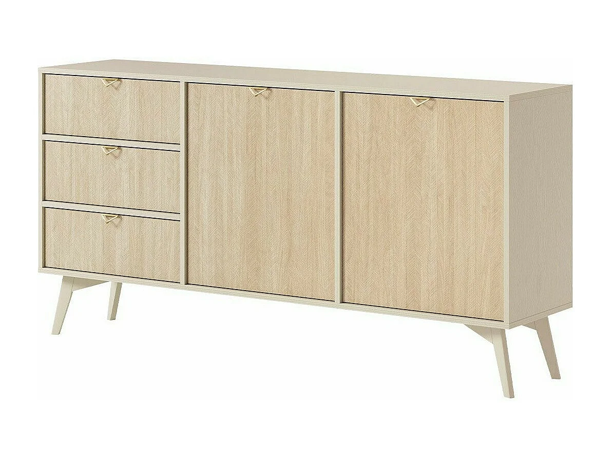 Aparador AMBIHOME CHO - Bege, C158xP38xA80cm