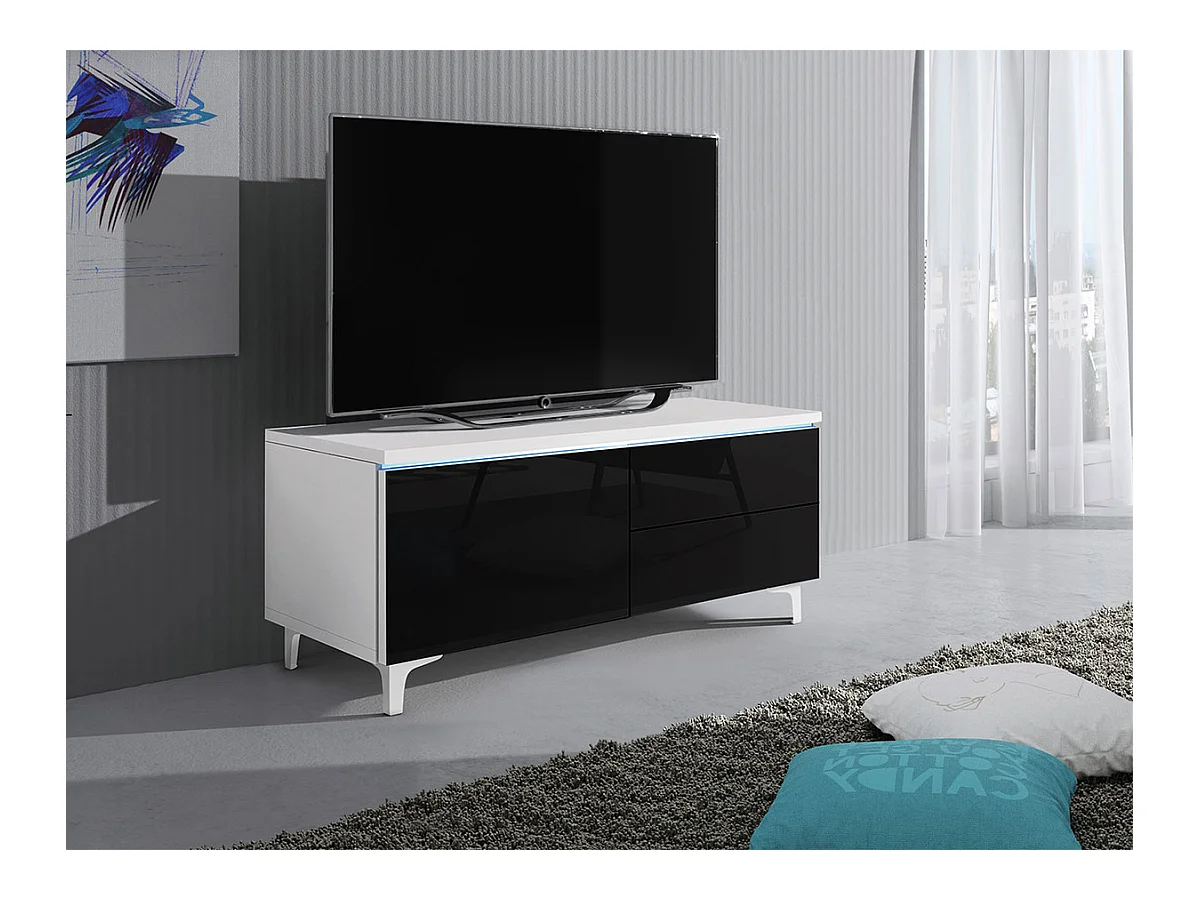 Mueble TV Nashville 118, Número de puertas: 1.00, Número de cajones: 2.00, 100x43x45cm