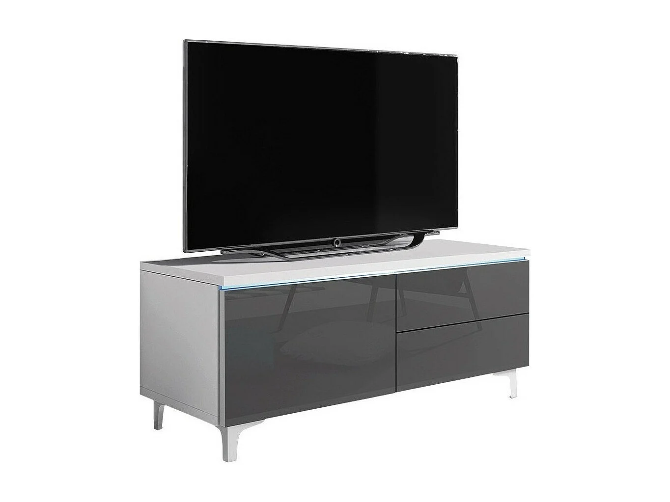Mueble TV Nashville 118, Número de puertas: 1.00, Número de cajones: 2.00, 100x43x45cm