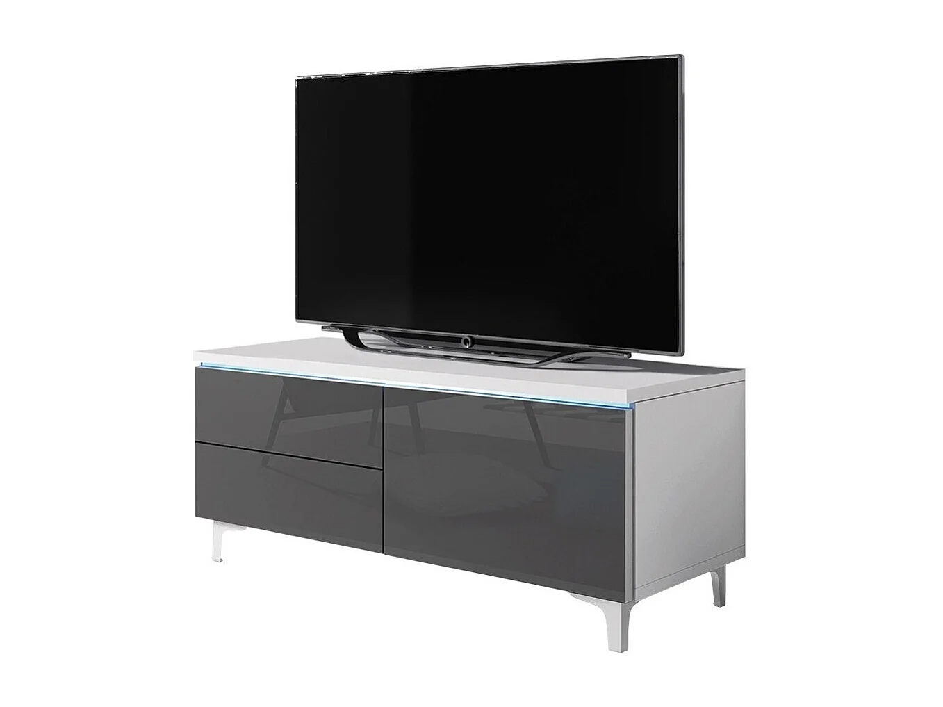 Mueble TV Nashville 119, Número de puertas: 1.00, Número de cajones: 2.00, 100x43x45cm