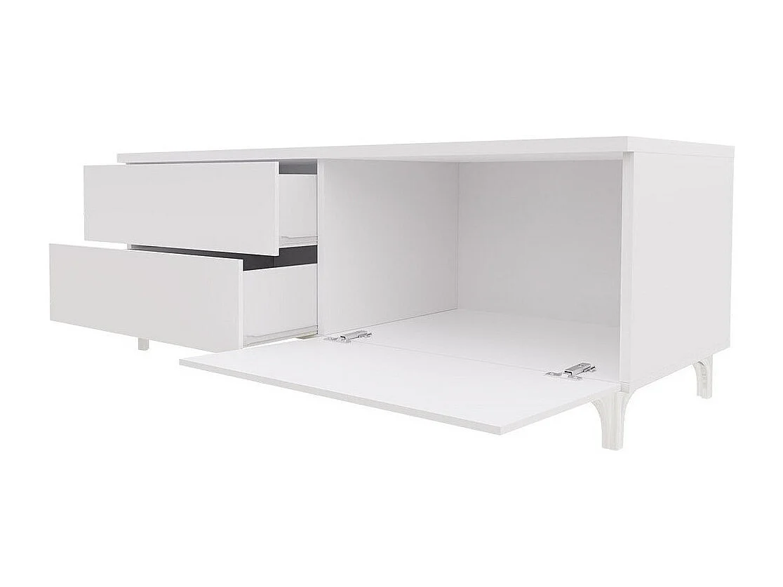Mueble TV Nashville 119, Número de puertas: 1.00, Número de cajones: 2.00, 100x43x45cm
