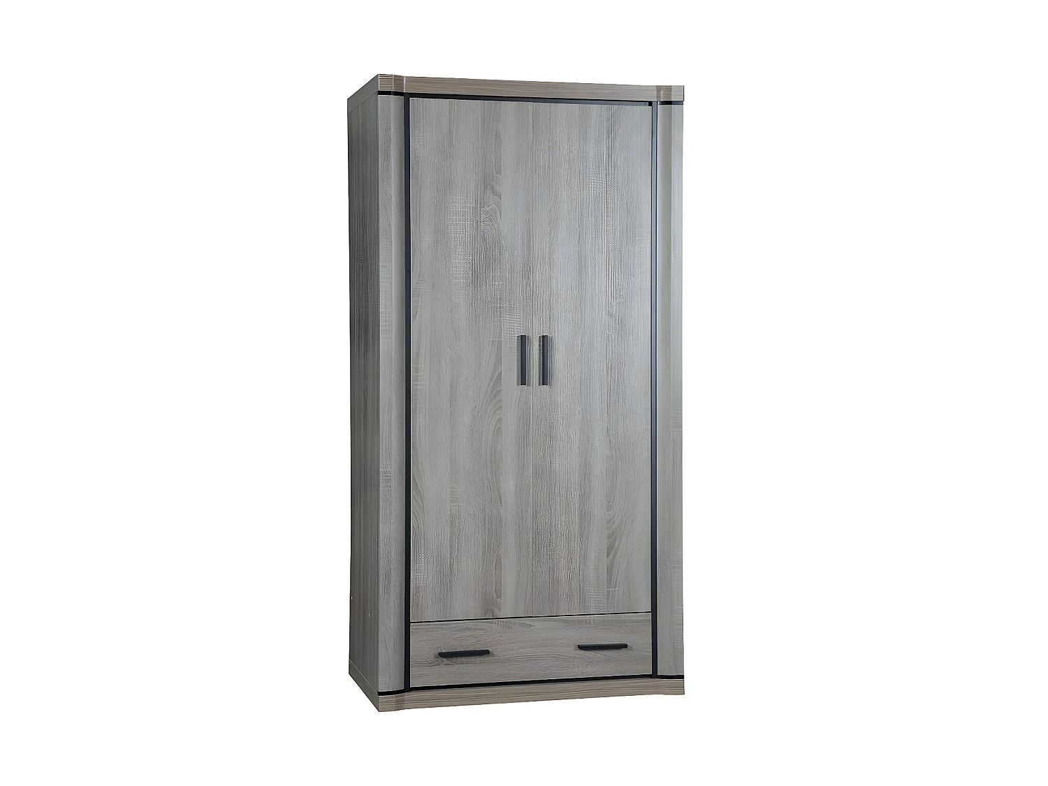 Armoire Lorelie 118, Truffe chêne, 192x97x58cm, Portes d'armoire: Avec des charnières