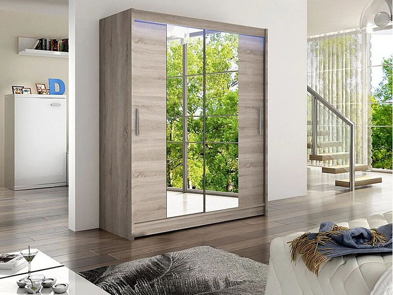 Roupeiro Closico 132, Número de prateleiras: 5, 20x15x6cm