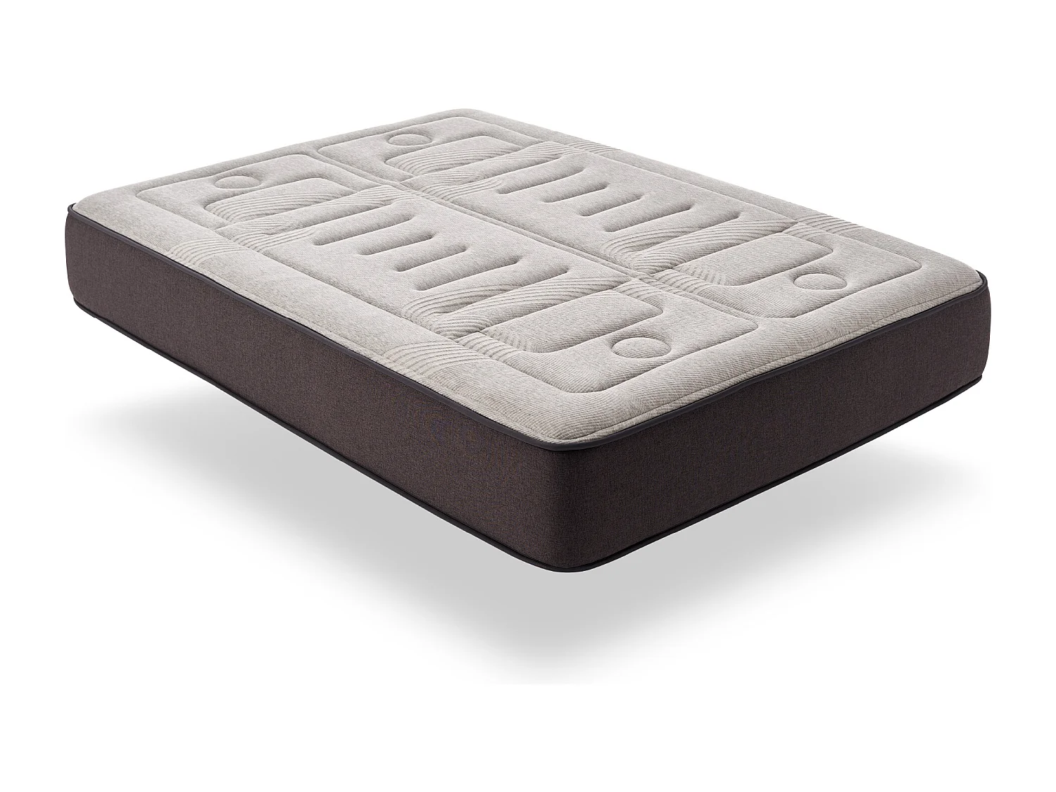 Cosmos - Matelas Jupiter 180x200 cm - Mousse à mémoire de forme HR - Soutien Blue Latex - Très Épais 30 cm, 7 Zones, Thermorégulateur - Réversible été, hiver
