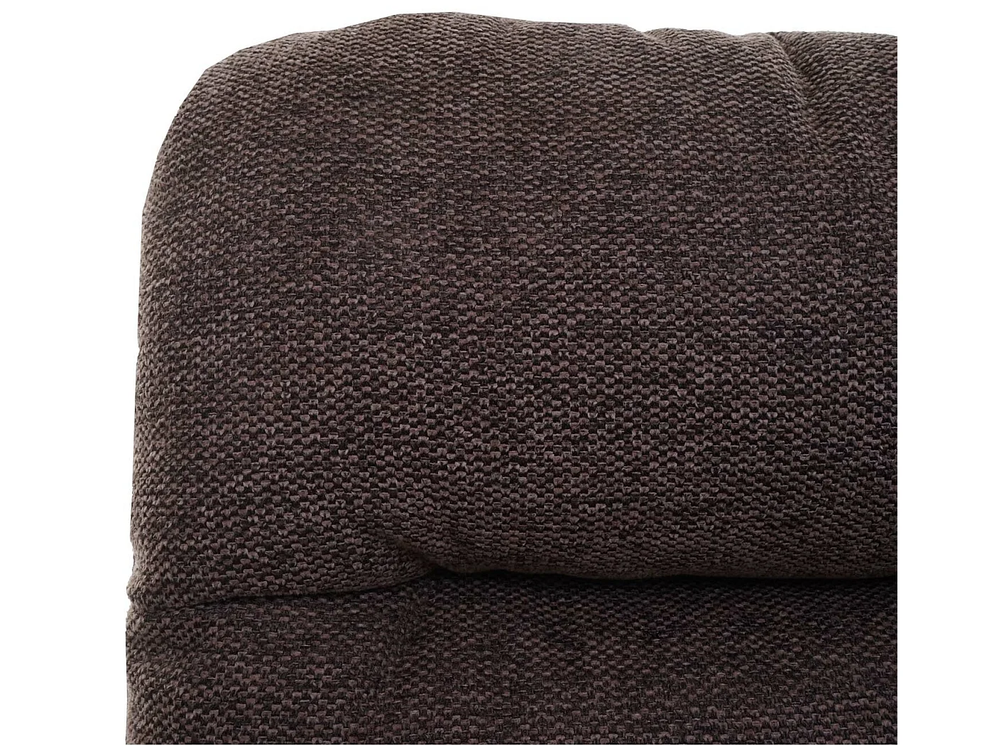 Set 6x sedie poltroncine girevole elegante imbottita MCW-G66 tessuto senza braccioli marrone