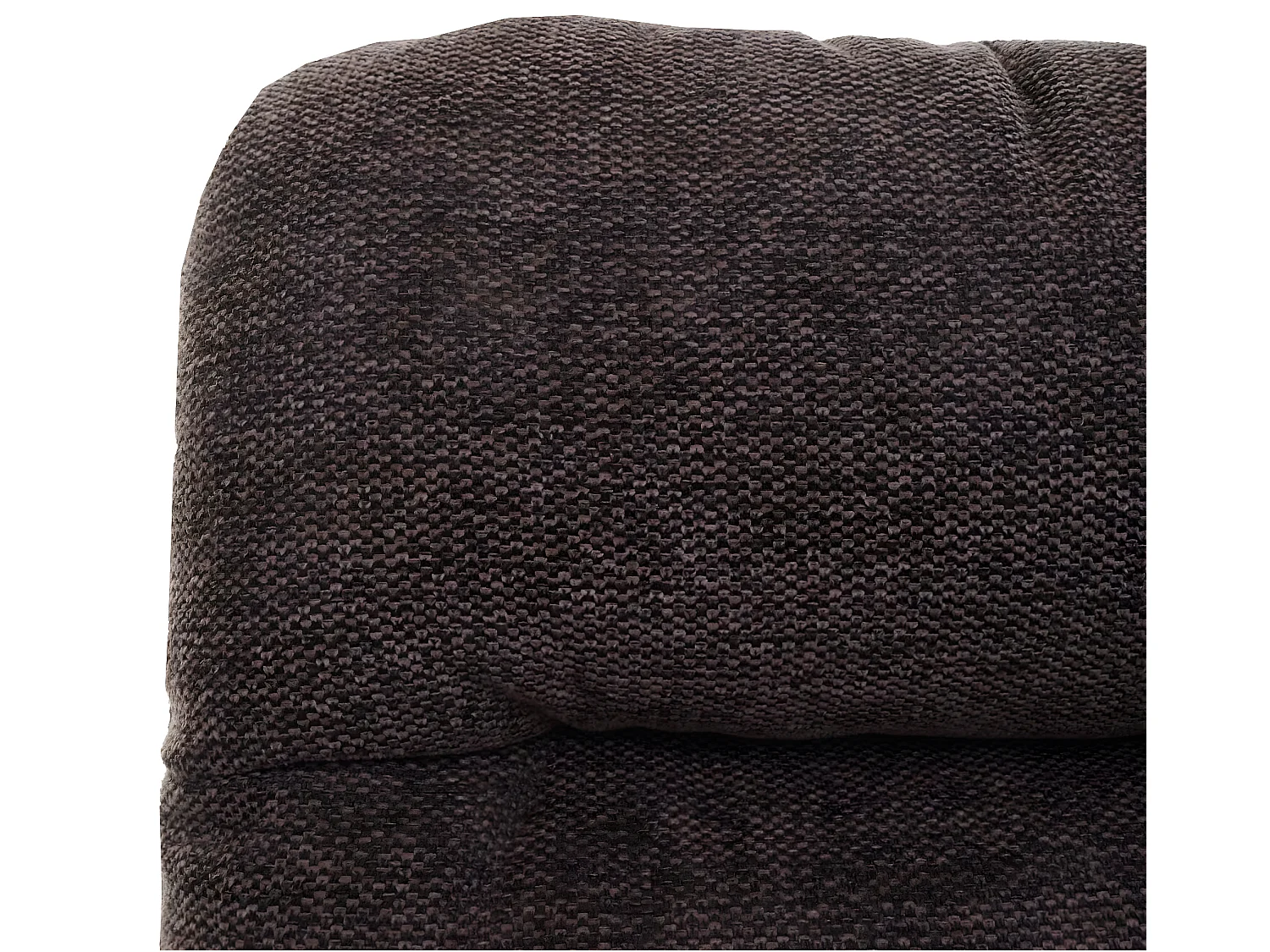 Set 6x sedie poltroncine girevole elegante imbottita MCW-G66 tessuto con braccioli marrone