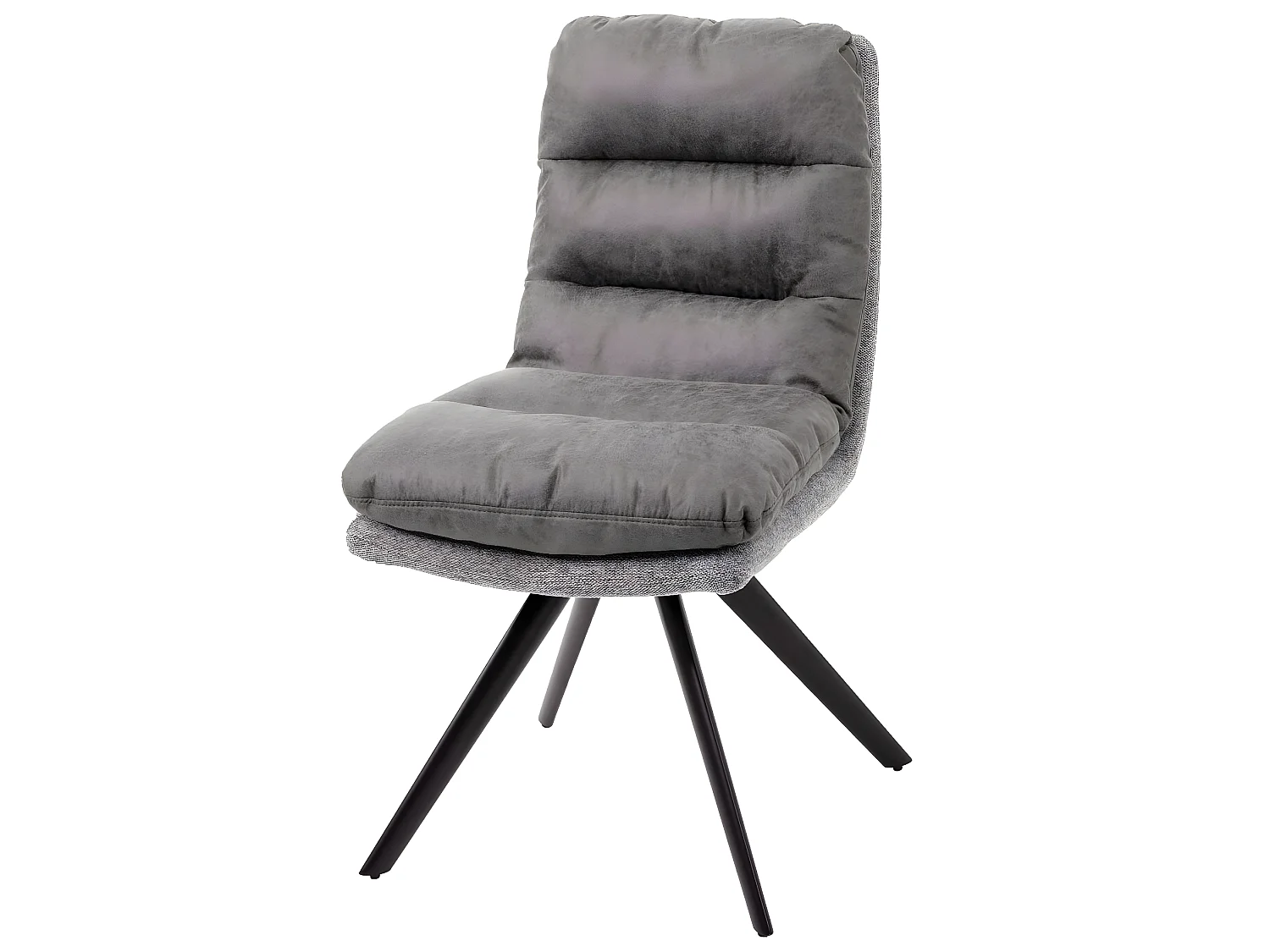 Chaise de salle à manger MCW-G66 (lot de 6),  gris clair-gris