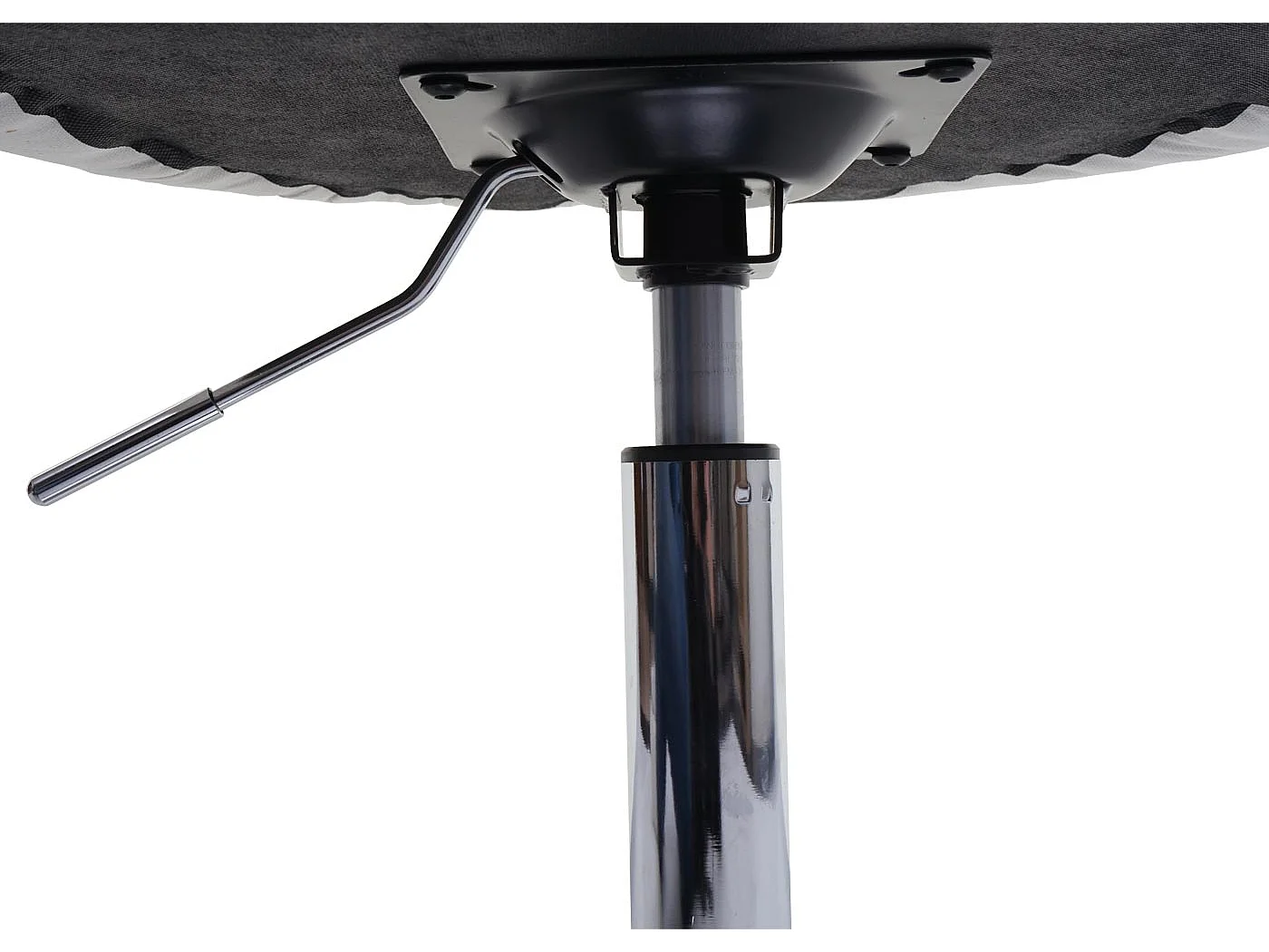 Chaise de salle à manger MCW-F19 (lot de 6),  tissu/textile crème-blanc